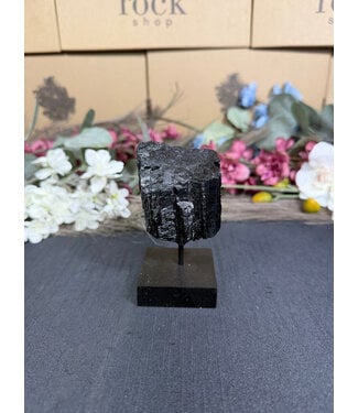 Black Tourmaline on Stand #5, 196gr