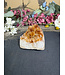 Citrine Polished Druzy Cut Base (heat treated) #23, 460gr
