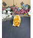 Citrine Polished Druzy Cut Base (heat treated) #31, 236gr