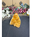 Citrine Polished Druzy Cut Base (heat treated) #27, 366gr