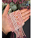 Pink Opal Beads Polished 15" Strand 6mm 8mm