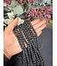 Black Lava Beads 15" Stand 4mm 6mm 8mm 10mm