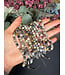 Dendritic Opal Beads Polished 15" Strand 6mm 8mm
