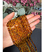 Amber Beads Polished 15" Strand 6mm 8mm
