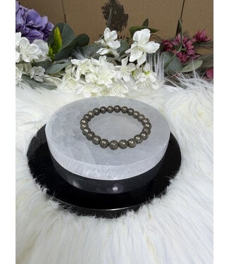 Pyrite 8mm Bracelet
