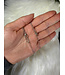 Faceted Bullet Point Platinum Necklace, Opalite