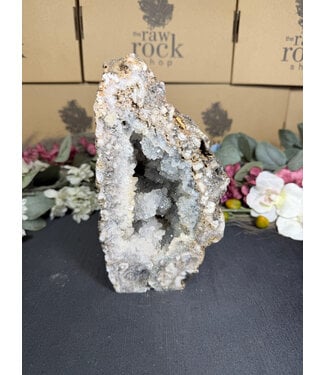 Natural Agate Geode Cut Base #56, 2894gr