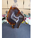 Natural Agate Geode Cut Base #36, 1998gr