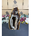 Natural Agate Geode Cut Base #33, 1462gr