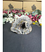 Natural Agate Geode Cut Base #28, 784gr