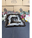 Natural Agate Geode Cut Base #24, 1482gr