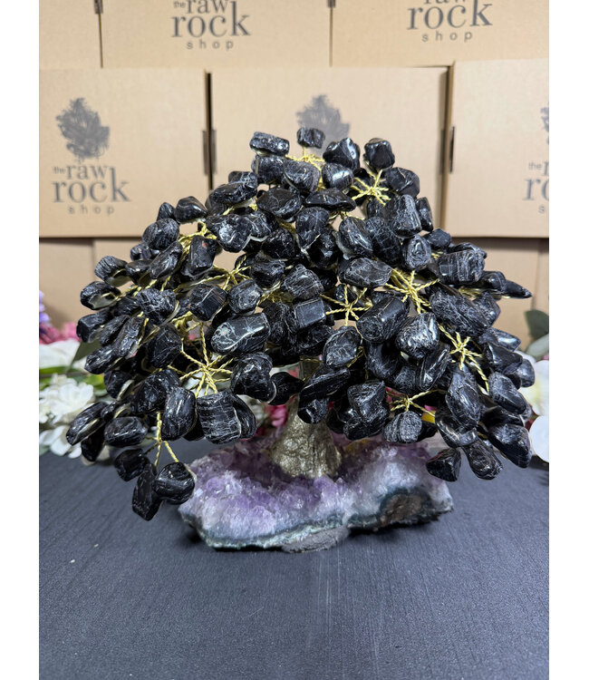 Black Tourmaline Tree #4, 2.76kg