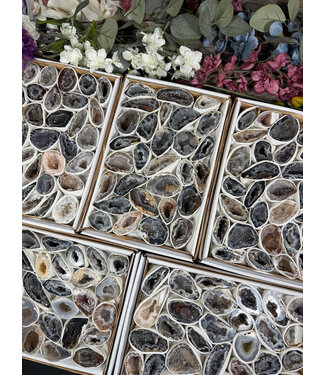 Agate Geode Halves Small, 1 Box