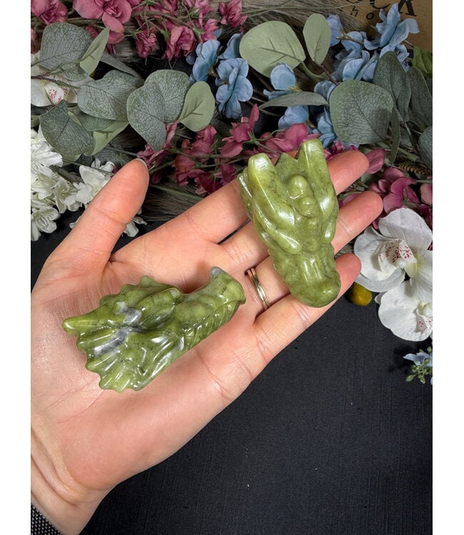 6cm Dragon Head