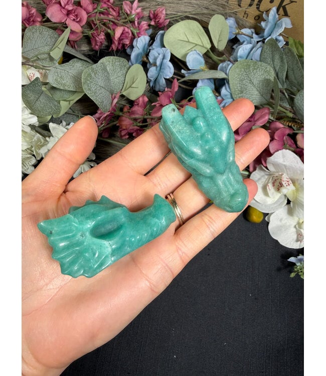 6cm Dragon Head
