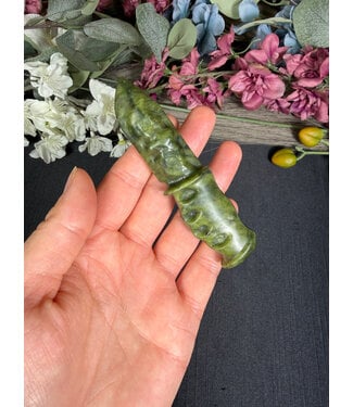 Knife #1, Green Jade, 58gr
