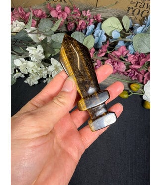 Knife #9, Tiger Eye, 56gr