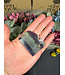 Half Raw Rainbow Fluorite Point, Size X-Large [100-124gr]