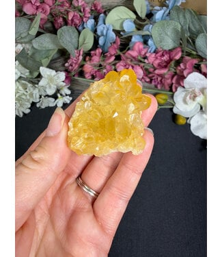 Golden Healer Limonite Quartz #168, 56gr