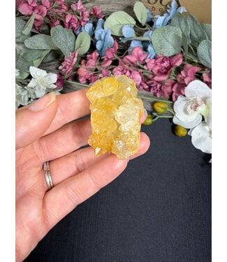Golden Healer Limonite Quartz #161, 38gr