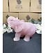 Rose Quartz Elephant #1, 1610gr