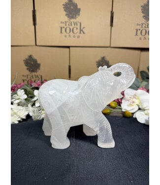 Clear Quartz Elephant #1, 1456gr