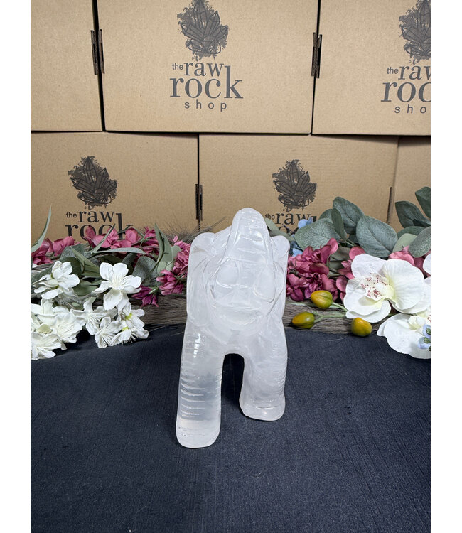 Clear Quartz Elephant #1, 1456gr