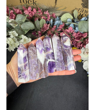 Chevron Amethyst/Dream Amethyst Point, Size Medium [50-74gr]