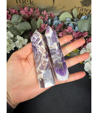 Chevron Amethyst/Dream Amethyst Point, Size X-Large [100-124gr]