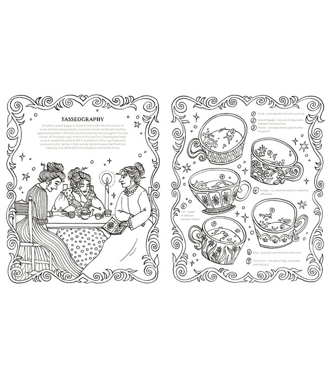 Into the Coven: A Spellbinding Colouring Book for the Modern Witch