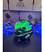 Fluorescent Agate Sphere #51, 107.1mm, 1510gr