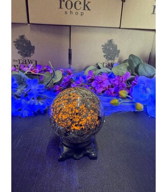 Yooperlite Sphere #2, 72.2mm, 510gr