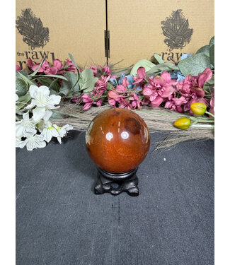 Sardonyx Sphere #17, 55.3mm, 226gr