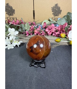 Sardonyx Sphere #24, 60.5mm, 302gr