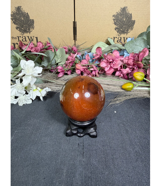 Sardonyx Sphere #17, 55.3mm, 226gr