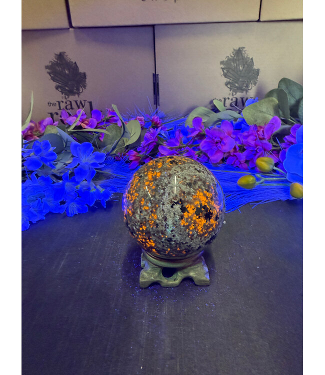 Yooperlite Sphere #1, 72.2mm, 512gr