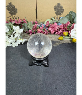Clear Quartz Sphere #54, 62.5mm, 344gr