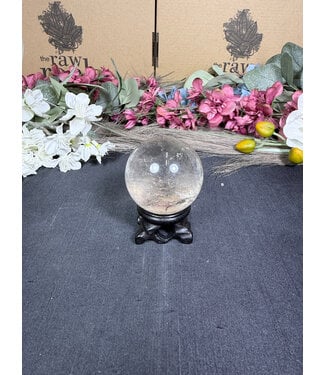 Clear Quartz Sphere #47, 51.7mm, 196gr