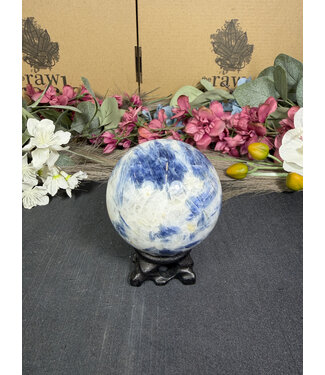 Blue Kyanite Sphere #4, 65.9mm, 468gr