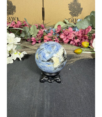 Blue Kyanite Sphere #1, 58.1mm, 338gr