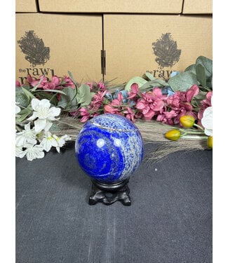 Lapis Lazuli Sphere #4, 61.5mm, 372gr
