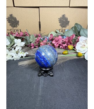 Lapis Lazuli Sphere #1, 58.6mm, 336gr