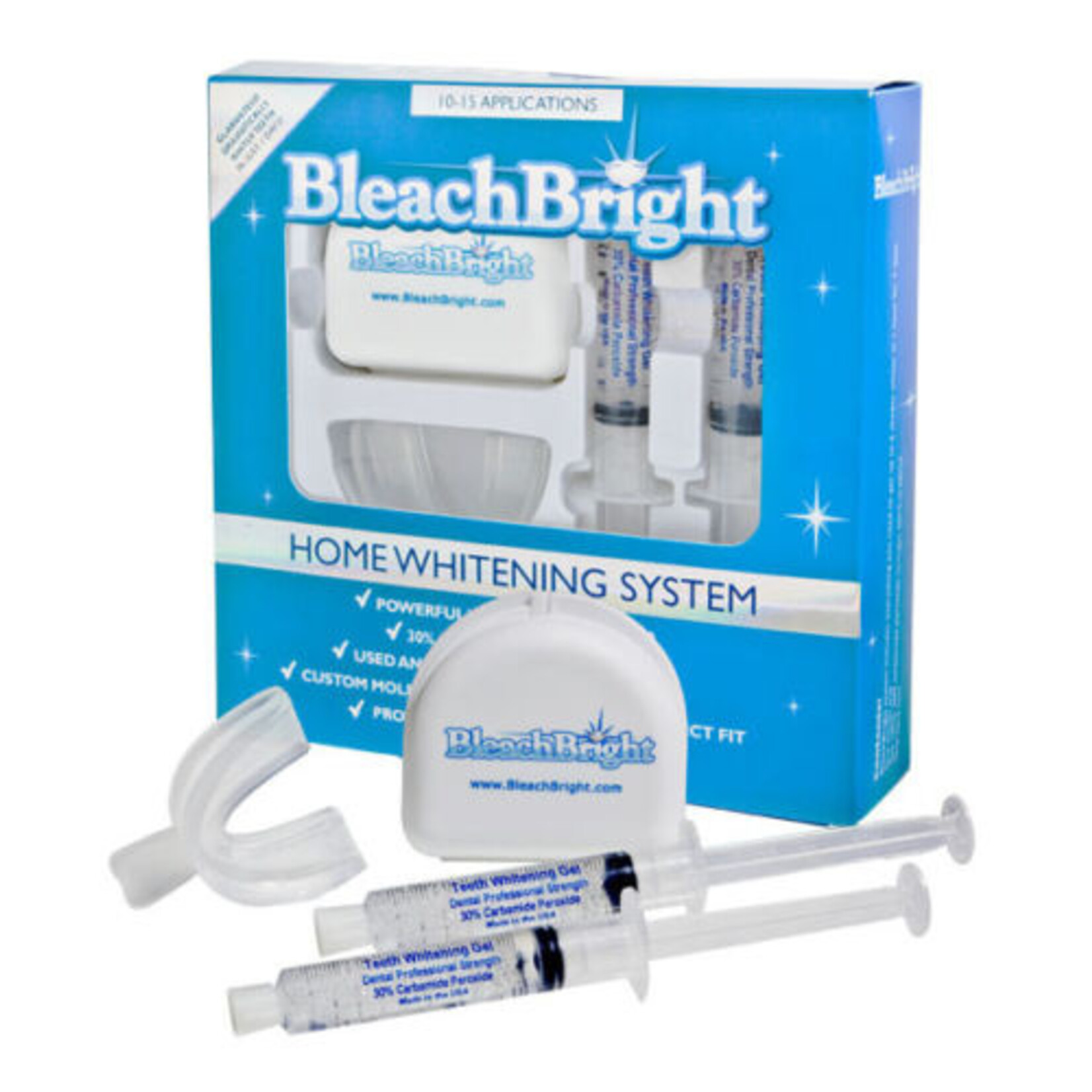 BleachBright BleachBright - The Best Home Teeth Whitening System! 10-15 Applications in Kit