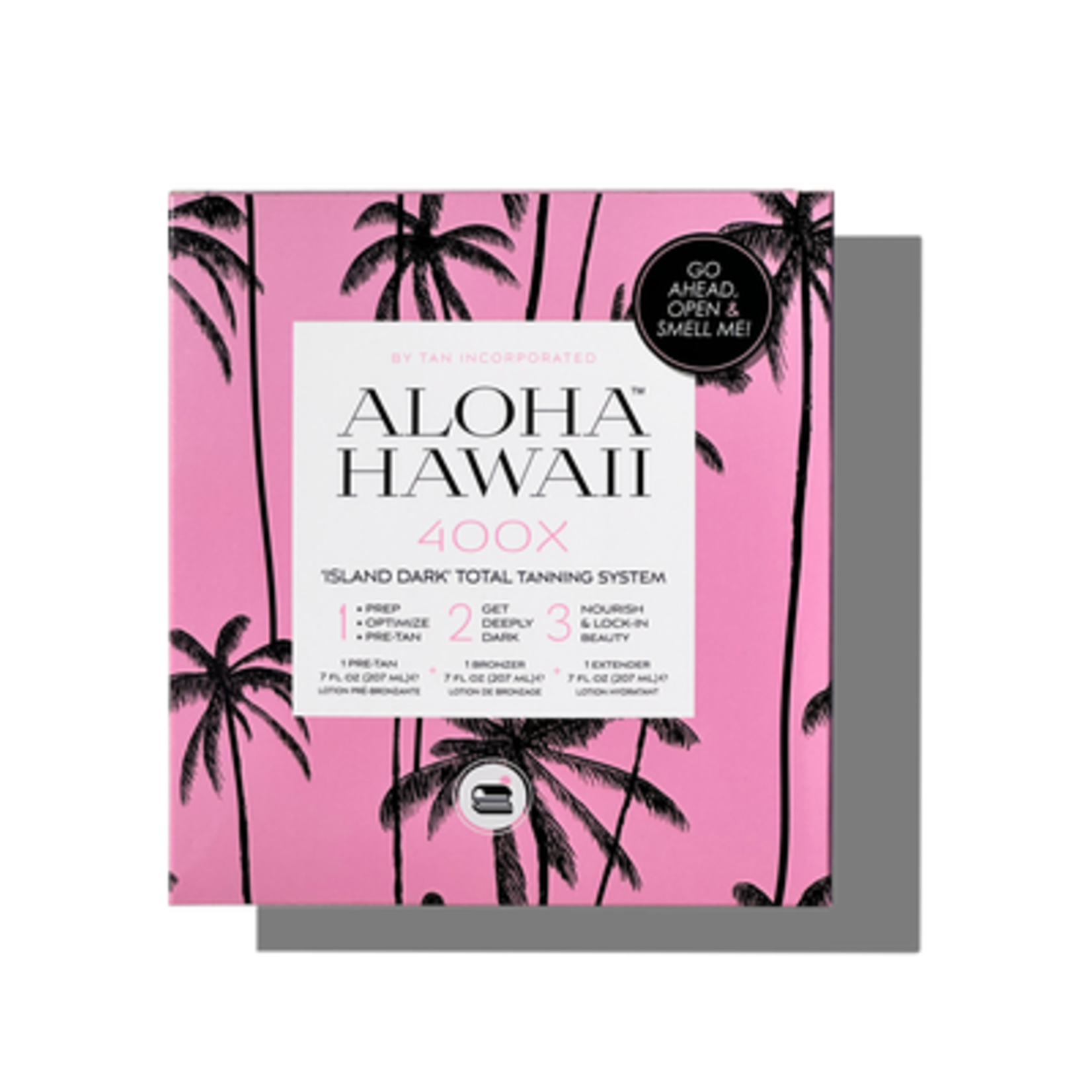 TAN INCORPORATED Aloha Hawaii Box 3-Step Tanning System