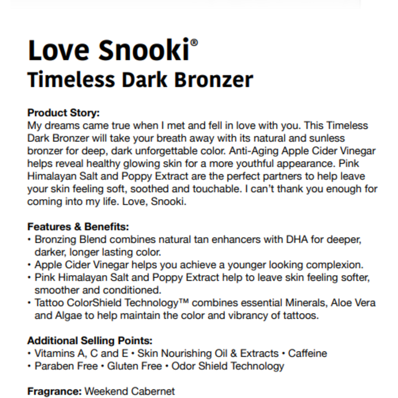 SNOOKI Love Snooki