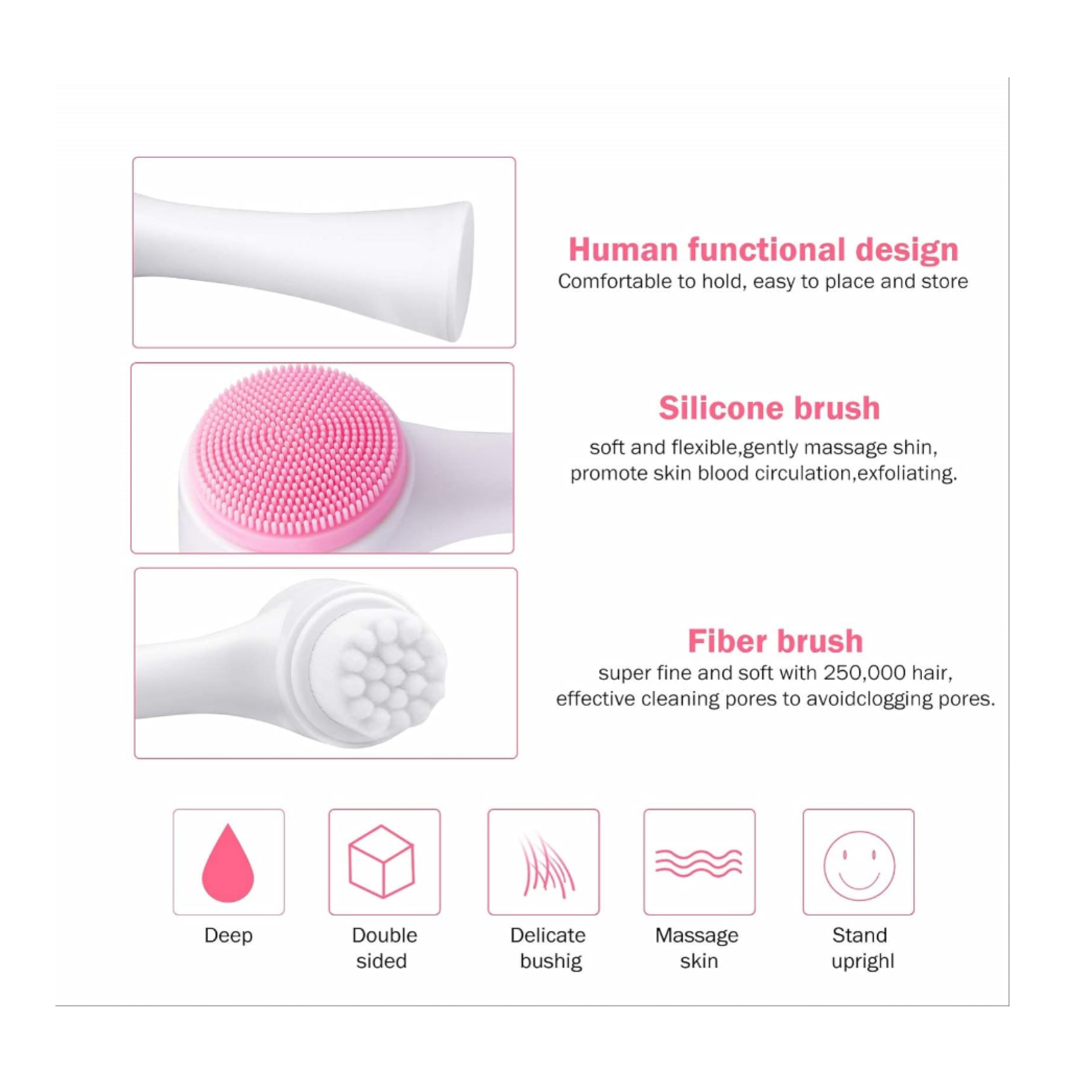 LINDO LINDO FACE CLEANSING BRUSH