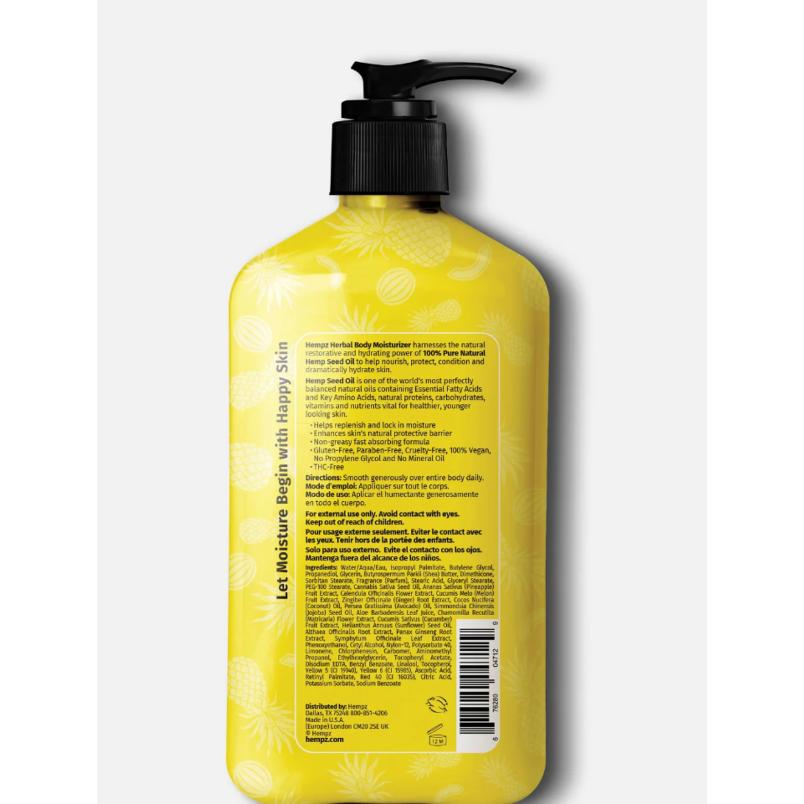 HEMPZ HEMPZ YELLOW HAPPY LOTION