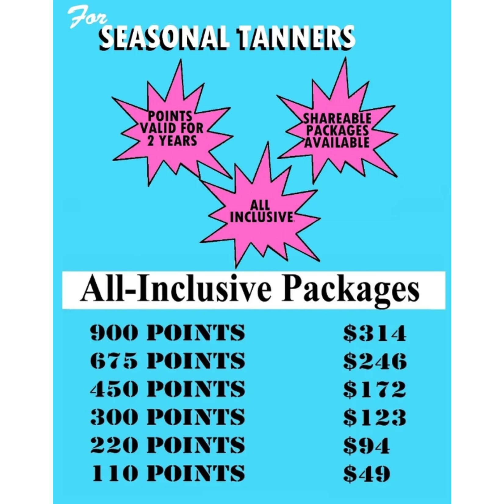 CALIFORNIA BRONZE 900 PTS BOGO 50% OFF (1800 PTS)