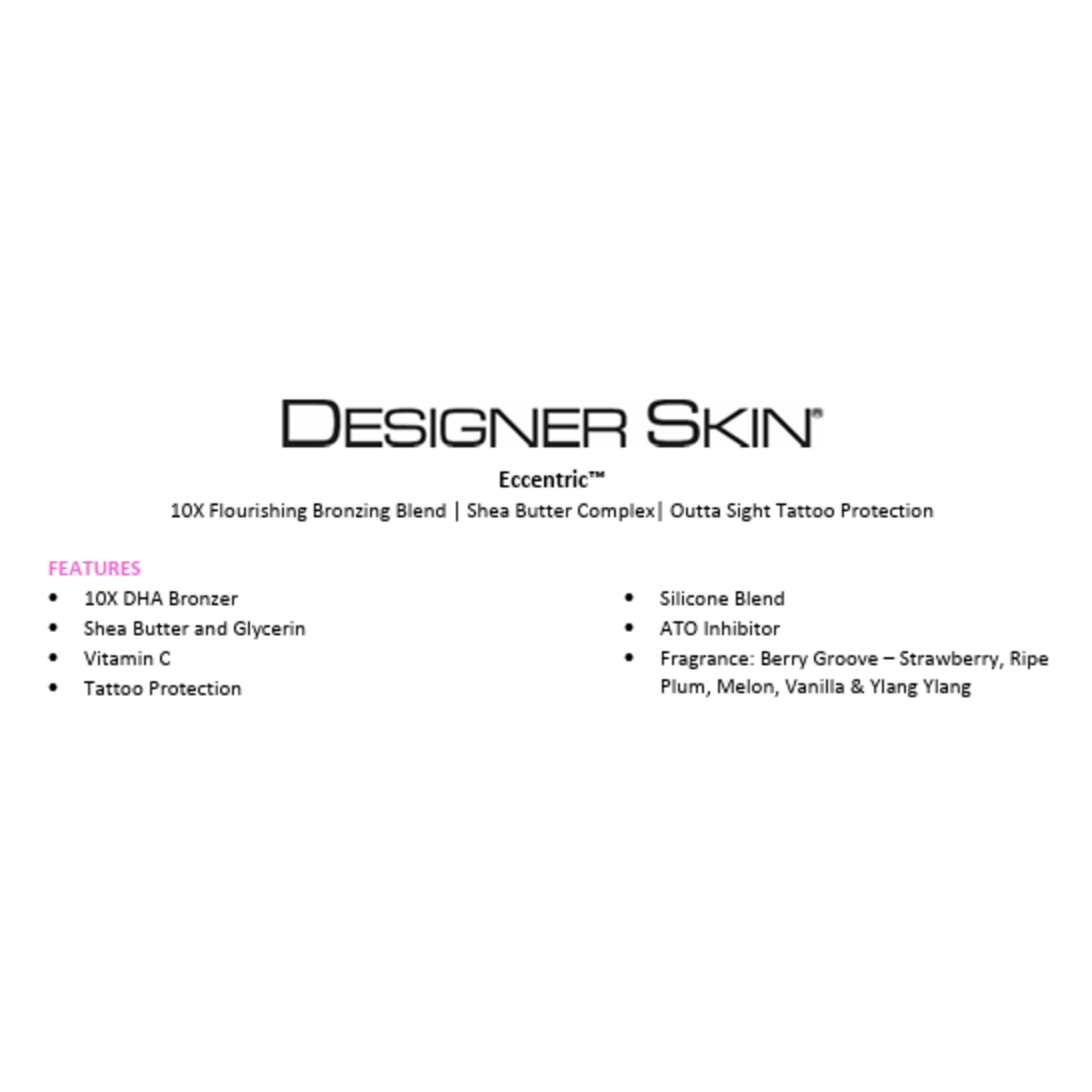 DESIGNER SKIN Designer Skin Eccentric 13.5oz