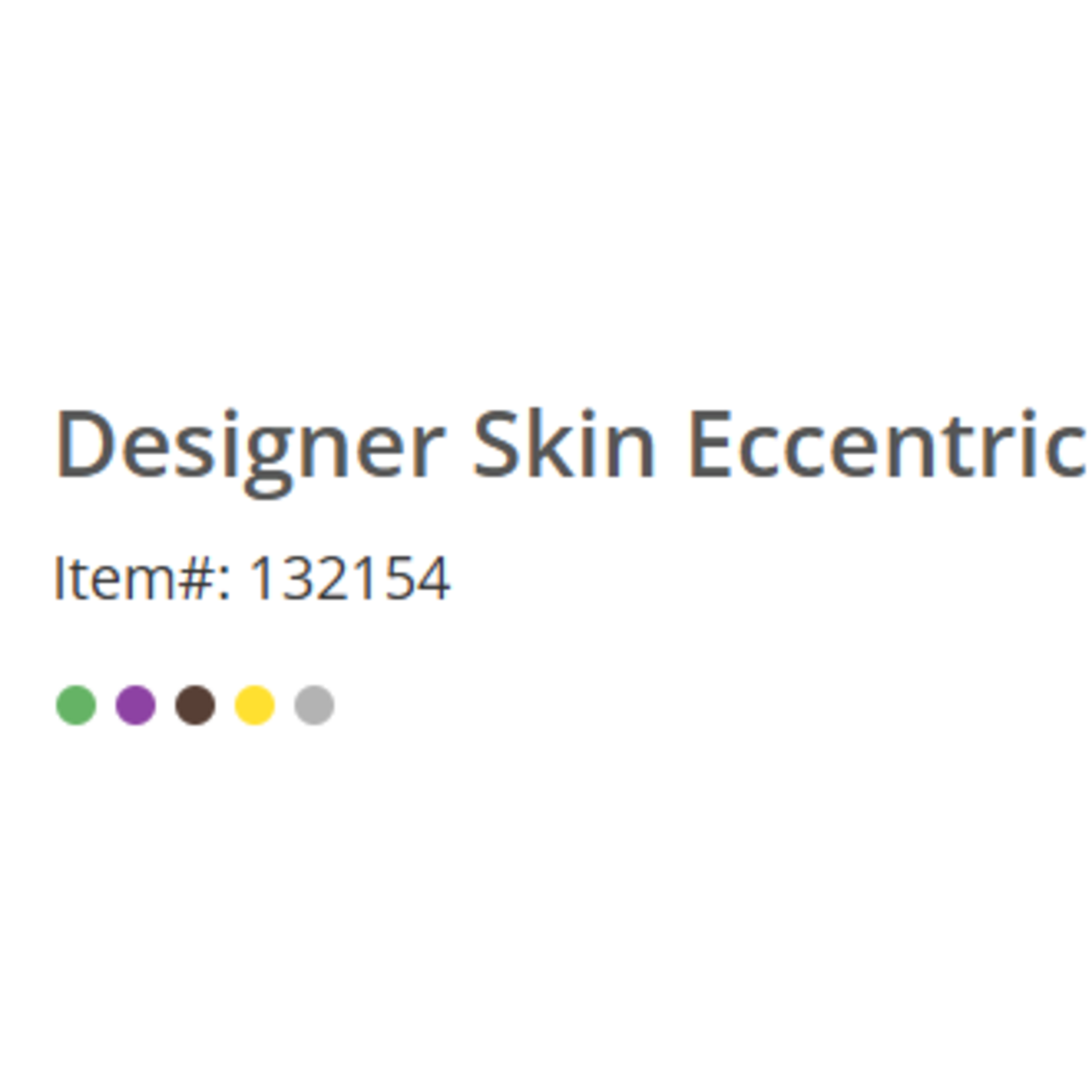 DESIGNER SKIN Designer Skin Eccentric 13.5oz